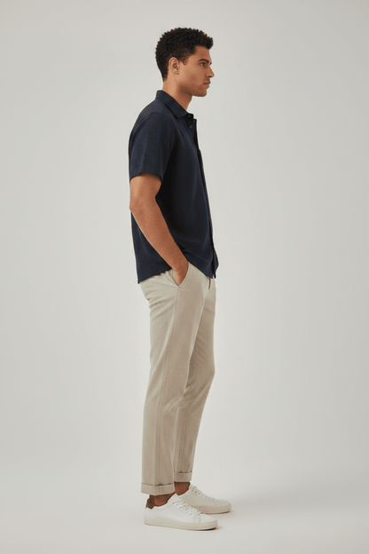 Les Deux Charlie SS Shirt in der Farbe Black