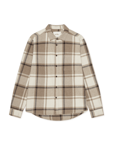 Les Deux Check Flannel Shirt Karibu – Herren Flanellhemd