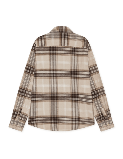 Les Deux Check Overshirt Light Sand – Herren Overshirt