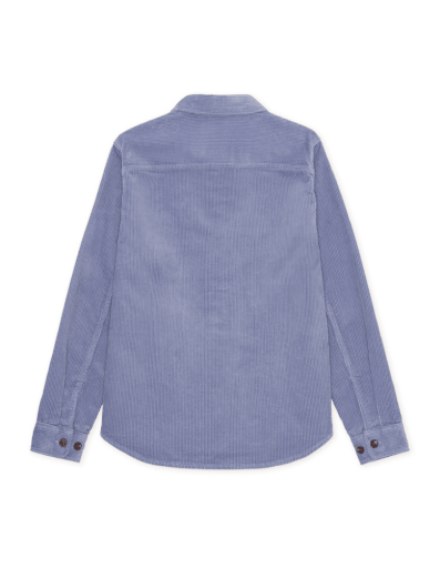 Les Deux Corduroy Overshirt Sweet Lavender Purple – Herren Cord-Overshirt