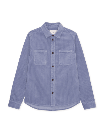 Les Deux Corduroy Overshirt Sweet Lavender Purple – Herren Cord-Overshirt