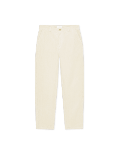 Les Deux Corduroy Tapered Pants Ivory – Herren Cordhose
