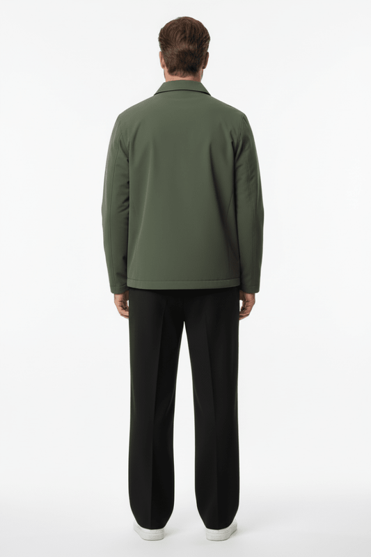 Les Deux Jacke Idris in der Farbe Duffel Bag