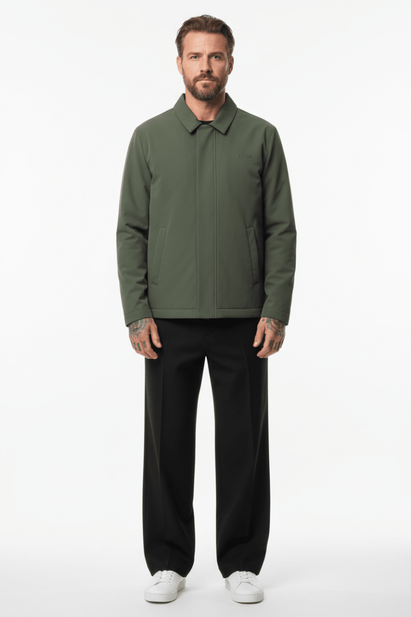 Les Deux Jacke Idris in der Farbe Duffel Bag