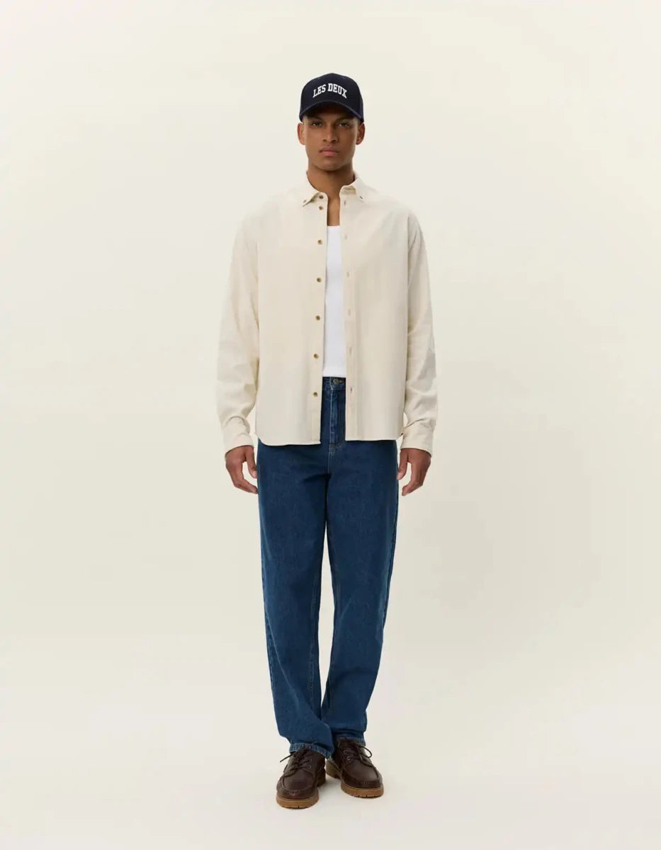Les Deux Konrad Hemd Pinwale Corduroy 215