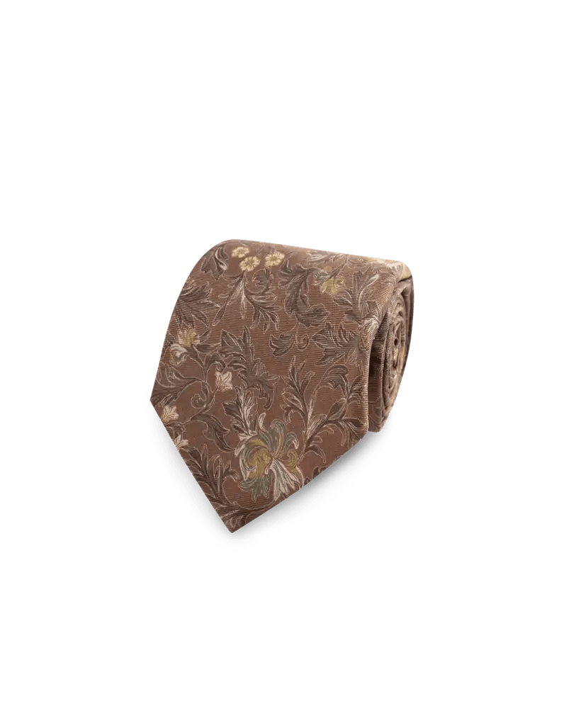 Les Deux Krawatte in der Farbe Monk`s Robe