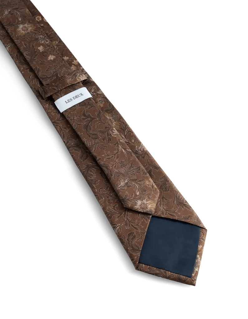 Les Deux Krawatte in der Farbe Monk`s Robe