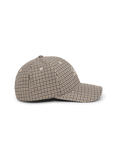Les Deux LD Check Baseball Cap Dark Sand – Herren Cap