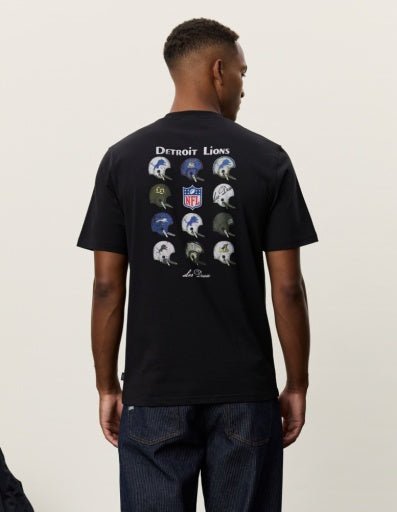 Les Deux NFL Helmet T-Shirt Schwarz – Herren T-Shirt Bio-Baumwolle