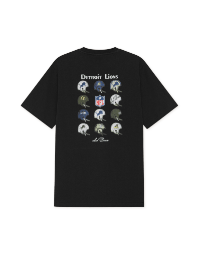 Les Deux NFL Helmet T-Shirt Schwarz – Herren T-Shirt Bio-Baumwolle