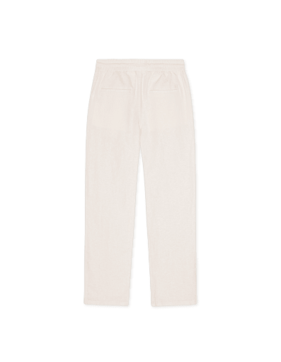 Les Deux Patrick Linen Pants in der Farbe EGGNOG WHITE