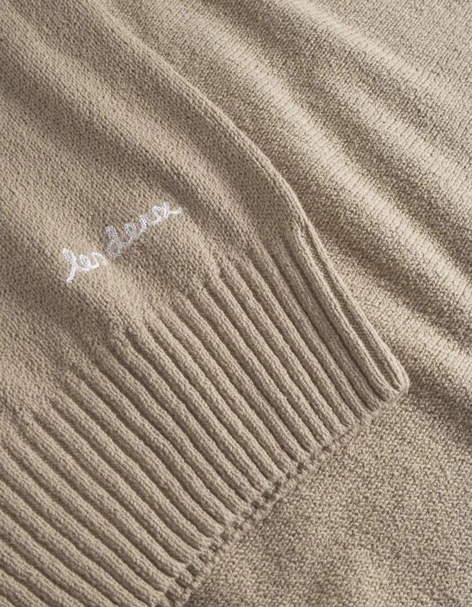 Les Deux Pullover Brad in der Farbe Dark Sand