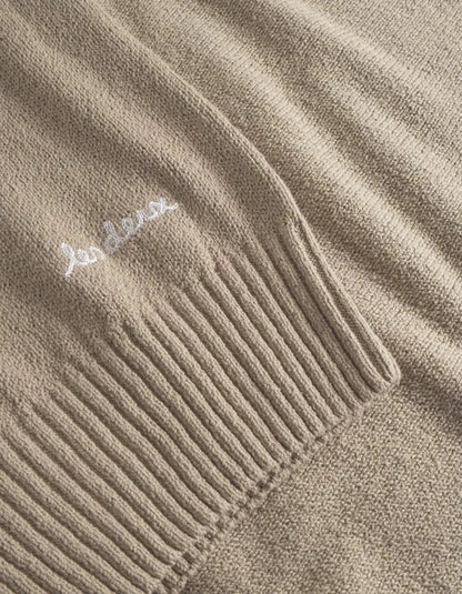 Les Deux Pullover Brad in der Farbe Dark Sand