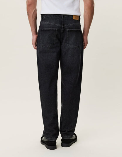 Les Deux Ryder Black Washed Denim Jeans Schwarz