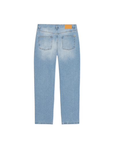 Les Deux Ryder Washed Denim Jeans in der Farbe LIGHT INDIGO WASH