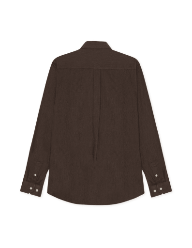 Les Deux Soft Flannel Shirt Delicioso Braun – Herren Flanellhemd