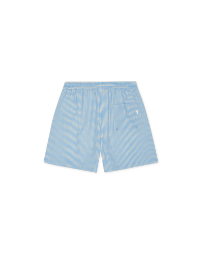 Les Deux Stan Stripe Seersucker Swim Shorts in der Farbe ALLURE
