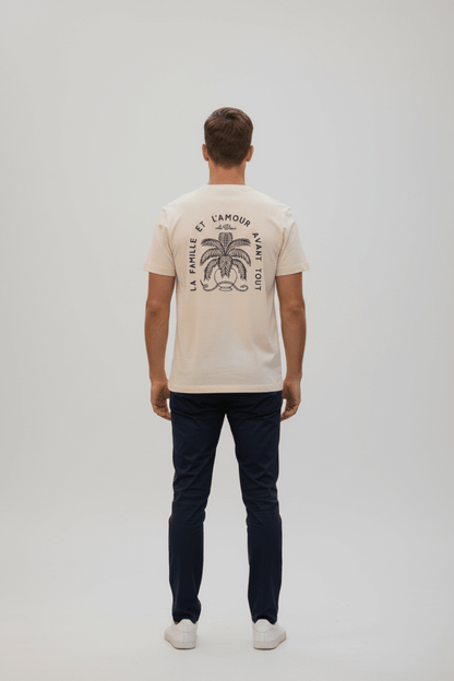 Les Deux T-Shirt in der Farbe Ivory