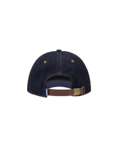 Les Deux x NFL Emb Denim Clean Up Cap Dunkles Denimblau – Herren Cap
