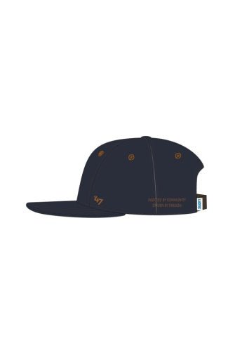 Les Deux x NFL Emb Denim Clean Up Cap Dunkles Denimblau – Herren Cap