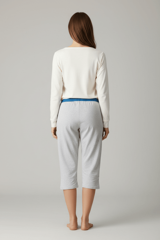 Like It Capri-Hose in der Farbe Grau