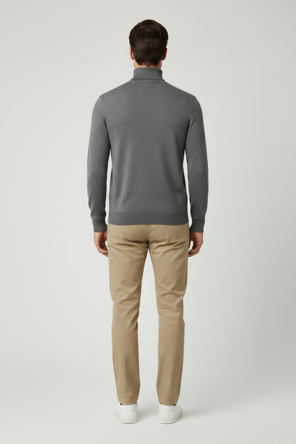 Marc O'Polo Rollkragenpullover in der Farbe Grau