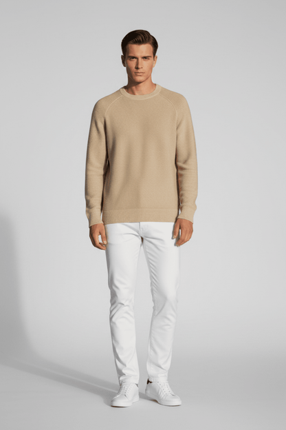 Marc O Polo Pullover Gots in der Farbe Beige