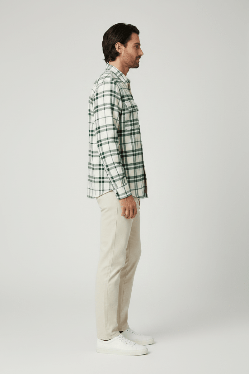 Marc O'Polo OCS Hemdjacke in Grün