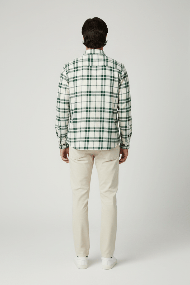 Marc O'Polo OCS Hemdjacke in Grün