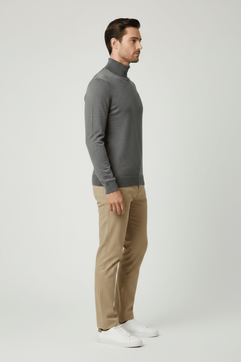 Marc O'Polo Rollkragenpullover in der Farbe Grau