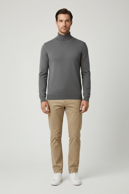 Marc O'Polo Rollkragenpullover in der Farbe Grau