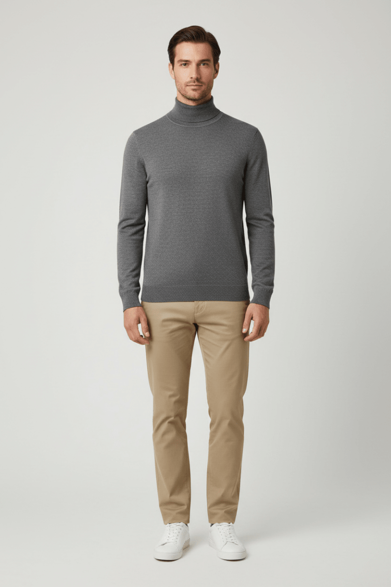 Marc O'Polo Rollkragenpullover in der Farbe Grau