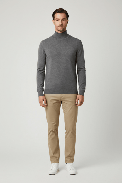 Marc O'Polo Rollkragenpullover in der Farbe Grau