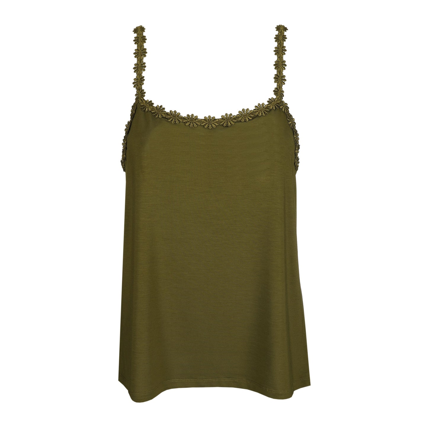 Marie Jo AVERO STUDIO Top ohne Cup in Oliv – Softes Damentop - Bild 4
