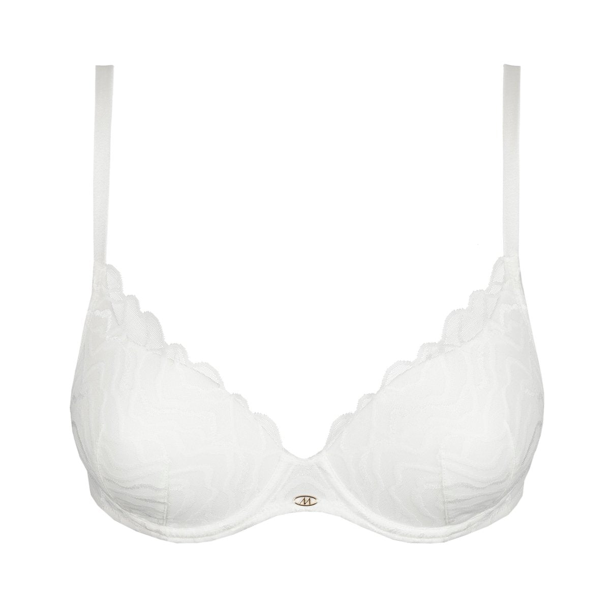 Marie Jo NILLO Unterlegter BH Herzform Damen Wäsche Creme