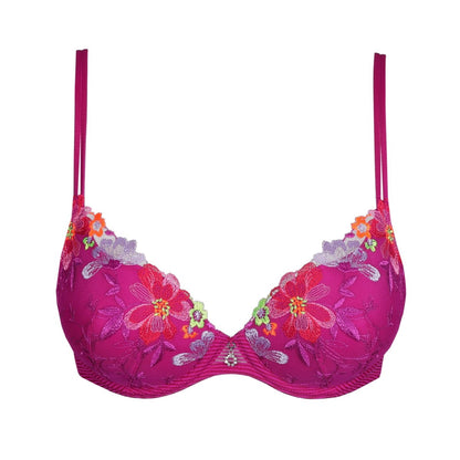 Marie Jo ODILLY Unterlegter BH Herzform Damen Dessous Wild Rose