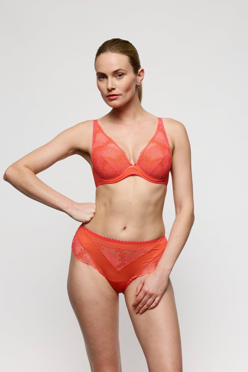 Marie Jo SOLENE Unterlegter BH tiefdekoll. Pamplemousse