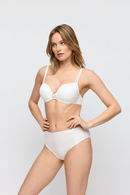 Marie Jo Swim Unterlegter Bikini Herzform TALEAH in der Farbe elfin white