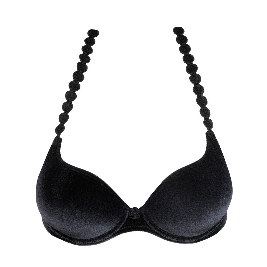 Marie Jo Tom Unterlegter BH Herzform Black Velvet