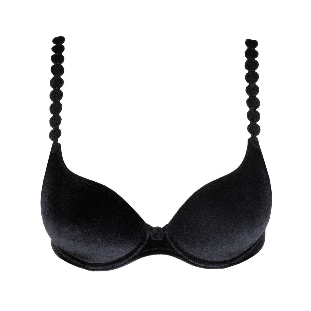 Marie Jo Tom Unterlegter BH Herzform Black Velvet