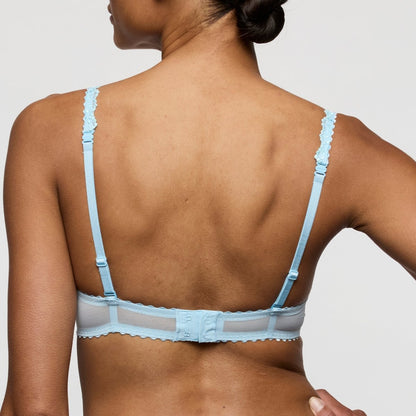 Marie Jo Unterlegter BH Herzform JANE in der Farbe Milky Blue