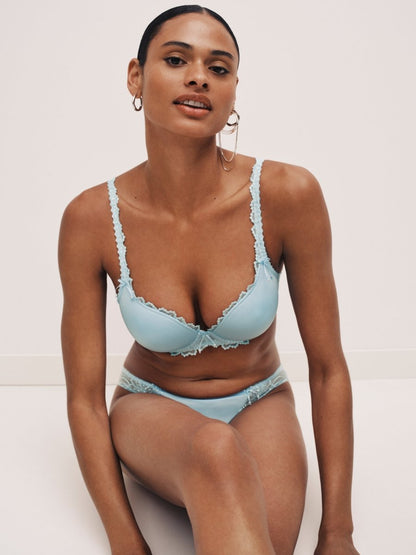 Marie Jo Unterlegter BH Herzform JANE in der Farbe Milky Blue
