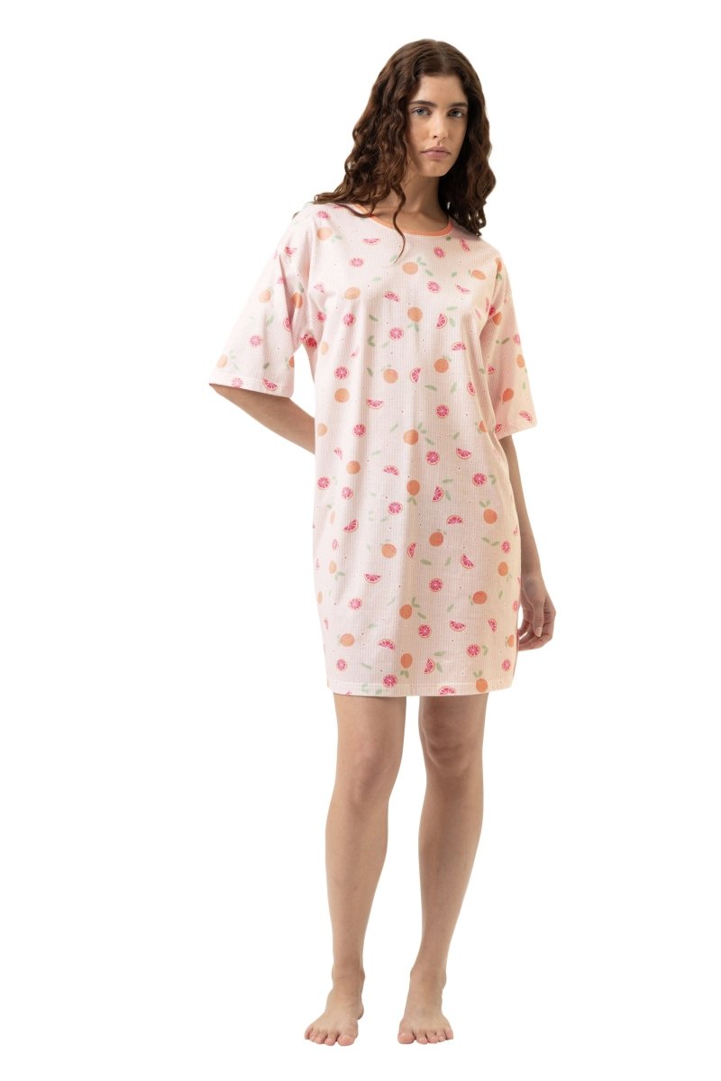 Mey Bigshirt kurzarm in der Farbe pink parfait