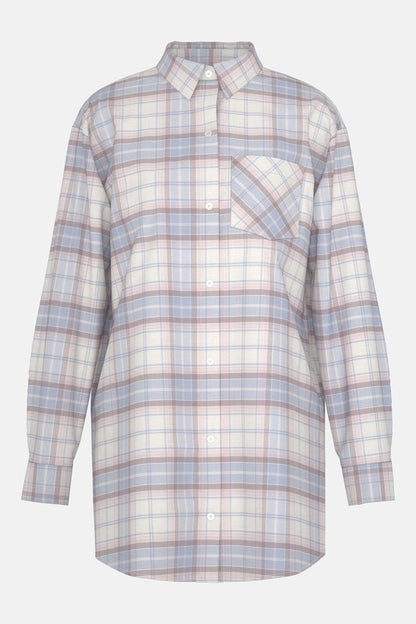 Mey Bigshirt langarm powder blue