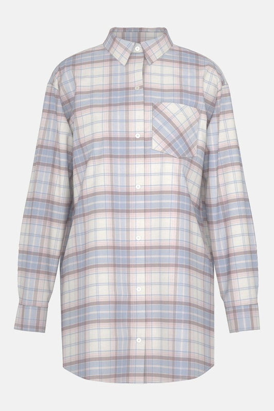 Mey Bigshirt langarm powder blue