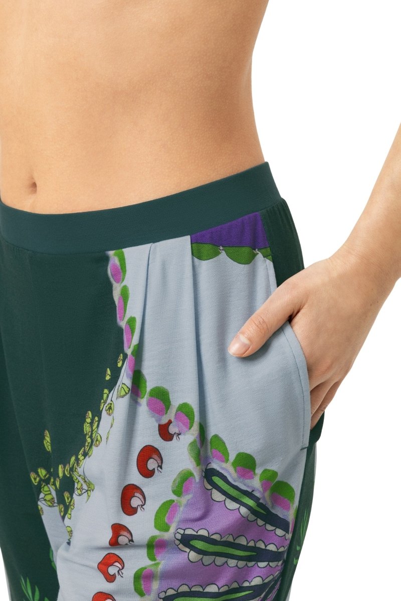 Mey Hose knöchellang mystic jade