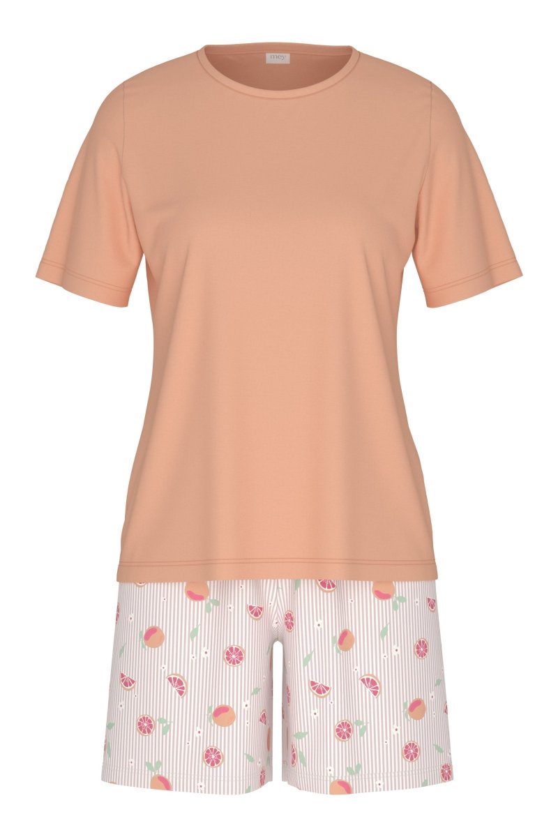 Mey Schlafanzug kurz in der Farbe pink parfait