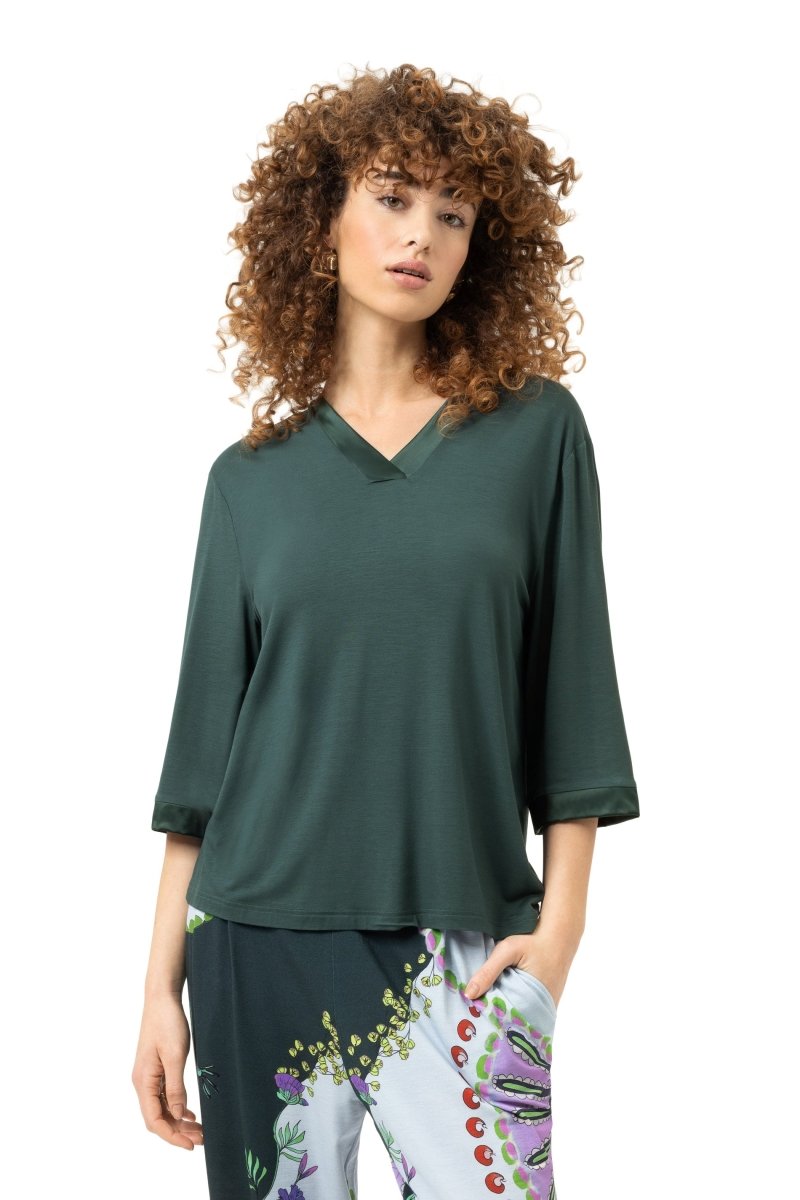 Mey T-Shirt 3/4 Arm mystic jade
