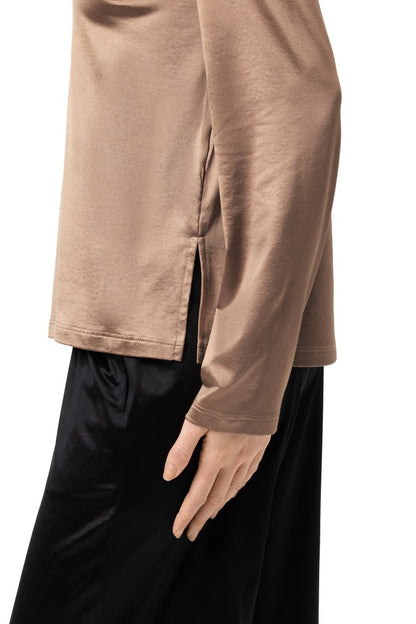 Mey T-Shirt langarm golden hazel