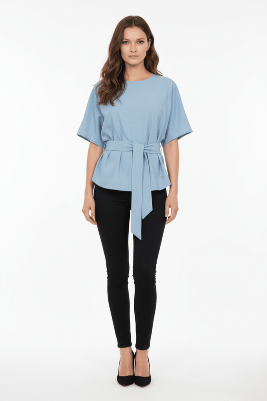 Mos Mosh Bluose Rikas Roy in der Farbe Light Blue